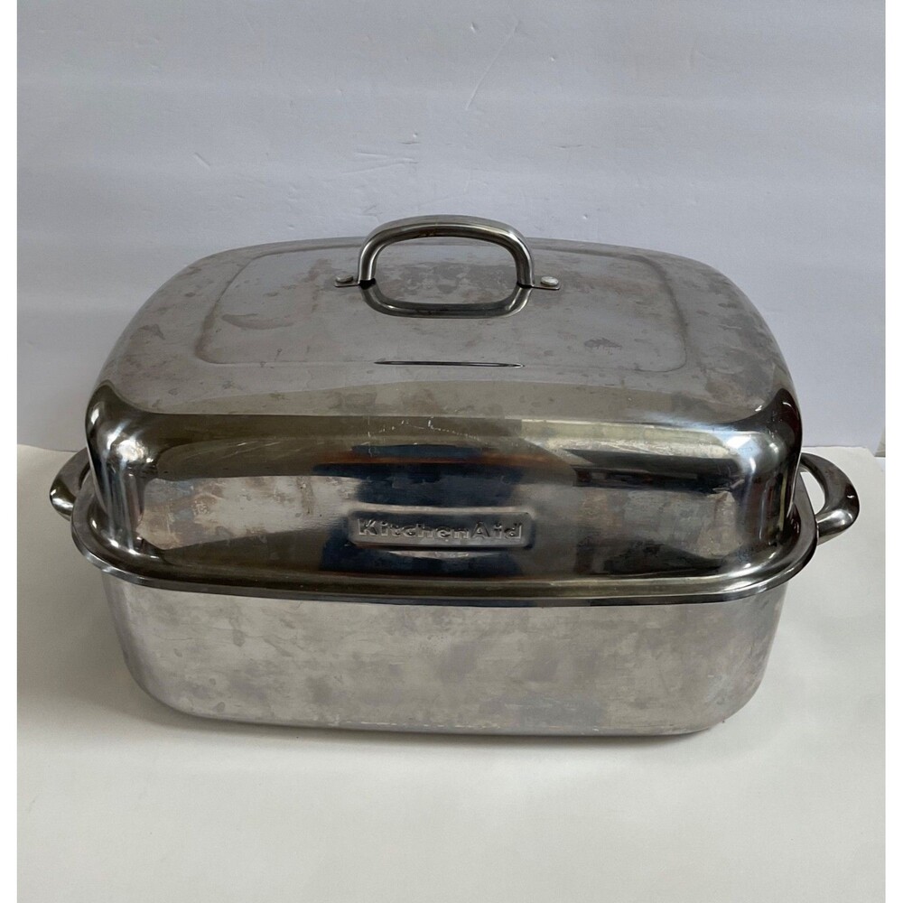 KitchenAid 16” Stainless Steel Roaster with Rack